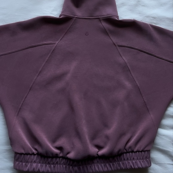 Lululemon softstreme relaxed fit funnel neck zip up - Picture 2 of 3